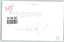 66620 W6696 Otzenhausen FOTO KEINE AK Hotel Post Ort handschriftlich