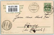 Verlag Erika Nr. 1505 Neujahr Kind Ente Caspari 1905