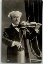 Sarasate Geiger 1905 Foto AK