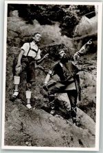 89518 W7920 Heidenheim an der Brenz 1952 Foto AK Naturtheater Wilhelm Tell