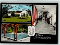 35075 W3554 Gladenbach - Schulungs- u. Erholungsheim der DPG Haus Blankenstein Freibad