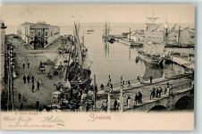 96100 Siracusa 1902 - Hafen