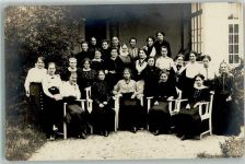 01816 O8302 Bad Gottleuba Privatfoto AK Gruppenfoto Ort lt. Fotograf