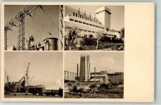 Haifa Foto AK Fabrik Hafen