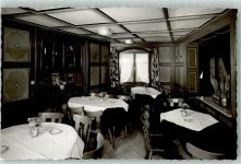 79219 W7813 Staufen , Breisgau FOTO KEINE AK Gasthaus Krone Gaststube Ort handschriftlich