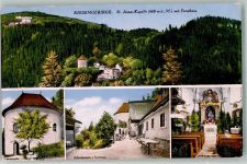 Seidorf Sosnowka 1941 Foto AK Kirche St. Annakapelle Forsthaus