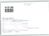 59846 W5768 Langscheid , Sorpesee FOTO KEINE AK Hotel Feldmann Ort handschriftlich