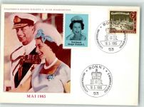 Staatsbesuch Königin Elizabeth 1965 Sonderstempel