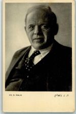 Ch. N. Bialik Chaim Nachmann Dichter Journalist Jüdische Persönlichkeit Foto AK