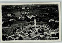 88178 W8999 Heimenkirch 1943 Foto AK Fliegeraufnahme des Ortes mit der Kirche St. Margareta