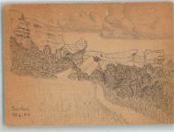 handgemalt Barkoi Handgemacht 1943