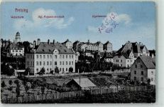 85354 W8050 Freising , Oberbay 1913 - Wasserturm Kgl. Präparandenschule Jägerkaserne