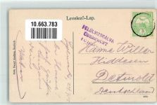 Szolnok 1915 Gebrauchsspuren Piacter Litfaßsäule