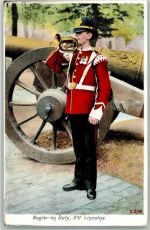 Bugler on Duty 2nd Lincolns Uniform Militär Großbritannien
