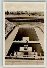 W1000 Charlottenburg Reichssportfeld Schwimmstadion Olympiade 1936 Foto AK