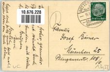 vermenschlicht Kinderwagen Pfingsten Maikäfer 1937 Künstlerkarte