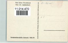38820 O3600 Halberstadt 1934 - Luftaufnahme Reichswinterhilfe-Lotterie