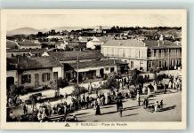 Jijel Djidjelli Foto AK Marktplatz Marktszene
