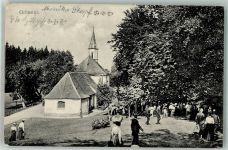 82234 W8031 Grünsink , Oberbay 1913 Foto AK Kirche