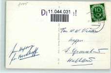 82490 W8105 Farchant - Ortsansicht mit Zugspitze