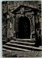 W3550 Marburg Eingang Landgericht ca 1960 AK Gericht