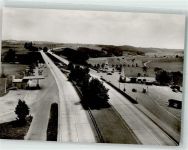 85276 W8068 Pfaffenhofen a d Ilm Foto AK Gasthaus Rasthaus in der Holledau Tankstelle