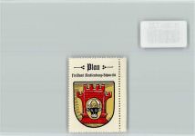 19395 O2864 Plau - Vignette Wappen Kaffee Hag ca 1920-1940