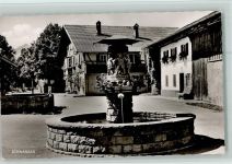 87645 W8959 Schwangau - Straßenpartie mit Brunnen
