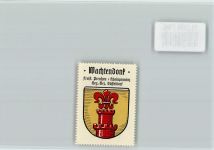 47669 W4175 Wachtendonk - Vignette Wappen Kaffee Hag ca 1920-1940