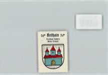 04643 O7230 Geithain - Vignette Wappen Kaffee Hag ca 1920-1940