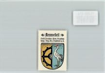 Neuwedell Drawno - Vignette Wappen Kaffee Hag ca 1920-1940