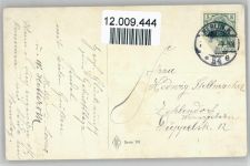 Kind mit Blumenkranz im Haar - Brief - 1907 AK Kind