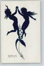 Scherenschnitt - Jugend II. Blatt 34 - Diefenbach, K. W.