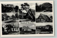 20095 W2000 Neugraben-Fischbek - Sennhütte Cuxhavenerstraße Bergpavillon Hofidyll in Neugraben Kath. Kirche Falkenberg 300jähr. Bauernhaus Reetdach Falkenberg und Opferberg Mehrfachaufnahme