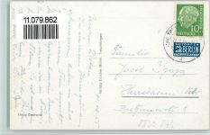 91757 W8830 Treuchtlingen - Schloß Städt. Krankenhaus Marienkirche Gesamtansicht 4-Bildaufnahme Foto Gebhardt