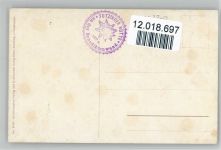 Berghütten - Tutzinger Hütte und Hüttenstempel - Compton, T. Künstlerkarte