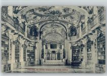 8911 Admont - Bibliothek des Stiftes Admont 1910 AK Steiermark