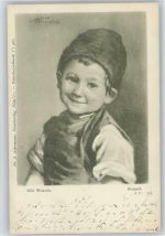 sign Mizi Wunsch - 1899 AK Ackermann Verlag Nr. 487 Künstler Künstlerkarte
