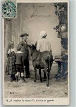 Serie Martin & Son Ane Nr. 4 - Foto Atelier 1904 AK Esel