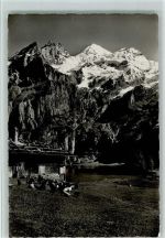 Oeschinensee Blümlisalp Huhn