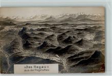 Das Hegau aus der Vogelschau Foto sign Felle 08 AK Felle, Eugen