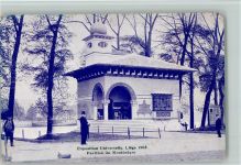 Exposition Liege 1905 - Pavillion Montenegro Ausstellung