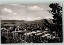 79235 W7818 Burkheim , Kaiserstuhl - Blick nach Burkheim Weinberge