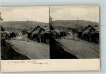 Java Djawa Stereo AK Voyage aux Indes Ile de Java Un Village