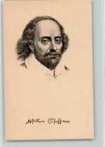 Stengel Nr. 49107 AK Shakespeare Künstlerkarte