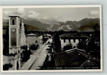 55042 Forte dei Marmi 1953 Foto AK Straßenpartie mit Kirche AK