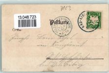 83730 W8165 Birkenstein 1903 Lithographie / Mondschein