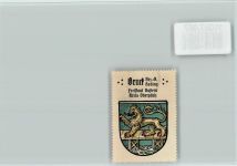 92436 W8466 Bruck , Oberpf - Vignette Wappen Kaffee Hag ca 1920-1940