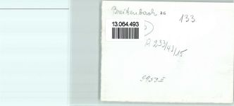 36287 W6431 Breitenbach a. Herzberg - Teilansicht mit Kirche