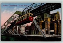 W5600 Wuppertal Elberfeld - Schwebebahn am Thalia Theater Eisenbahn